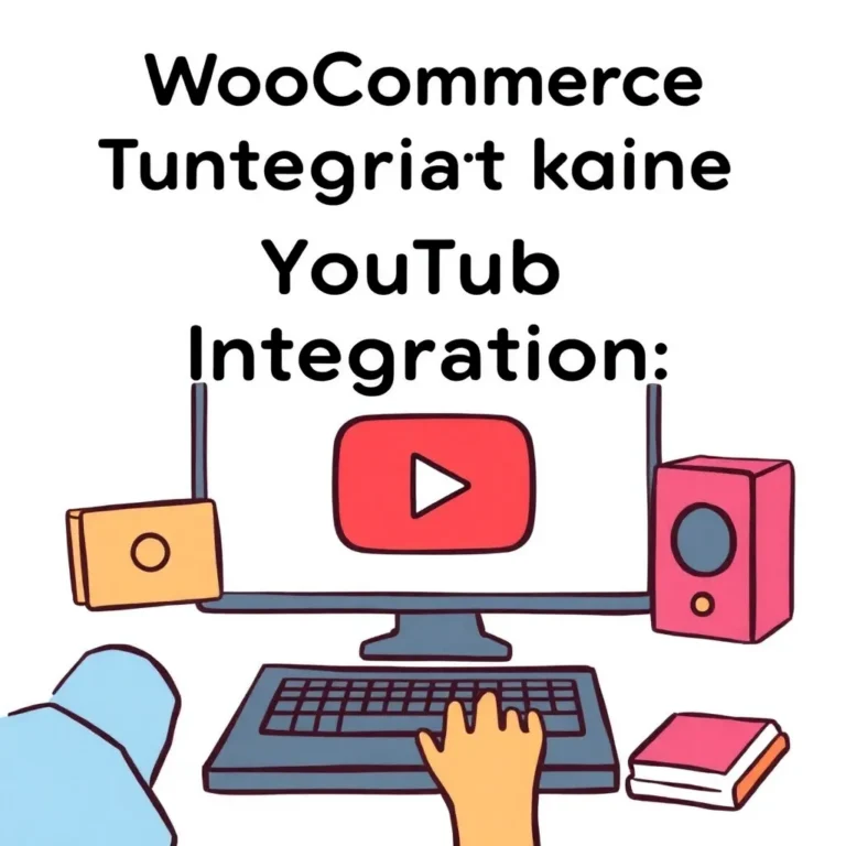 WOOCOMMERCE YOUTUBE ENTEGRASYONU: VIDEOLARDAN DIREKT SATIŞ DÖNEMI
