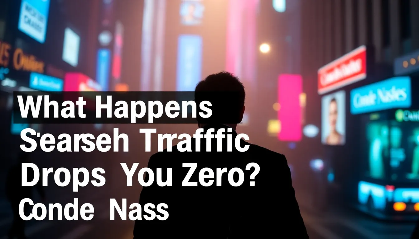 ARAMA TRAFIĞI SIFIRA DÜŞERSE NE OLUR? CONDÉ NAST CEO'SUNDAN UYARI