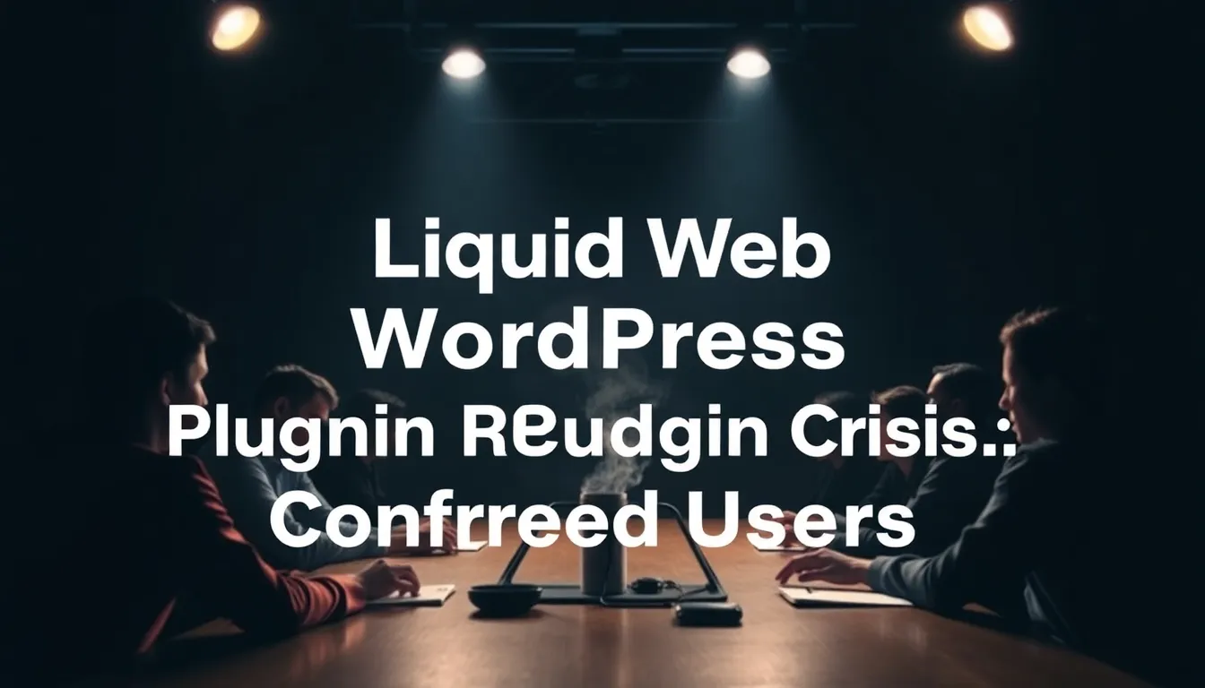 LIQUID WEB WORDPRESS PLUGIN REBRAND KRIZI KULLANICILARI KARIŞTIRDI